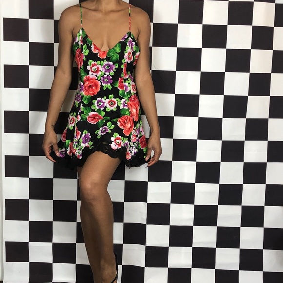 Floral Slip Dress (Buy 2, Get 1 Free) - Picture 2 of 4